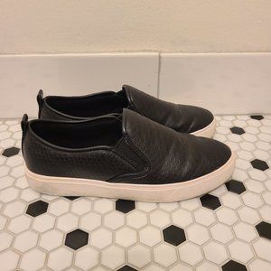 Aldo Faux Snakeskin Slip On Shoes
